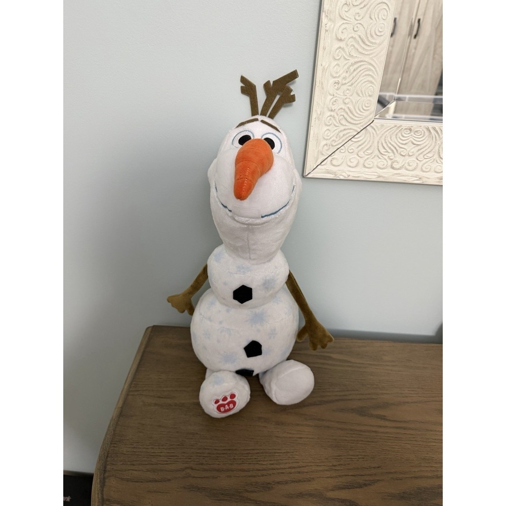 Build-A-Bear Olaf Plush Disney Frozen II Snowman Stuffed Animal Soft Toy 18"